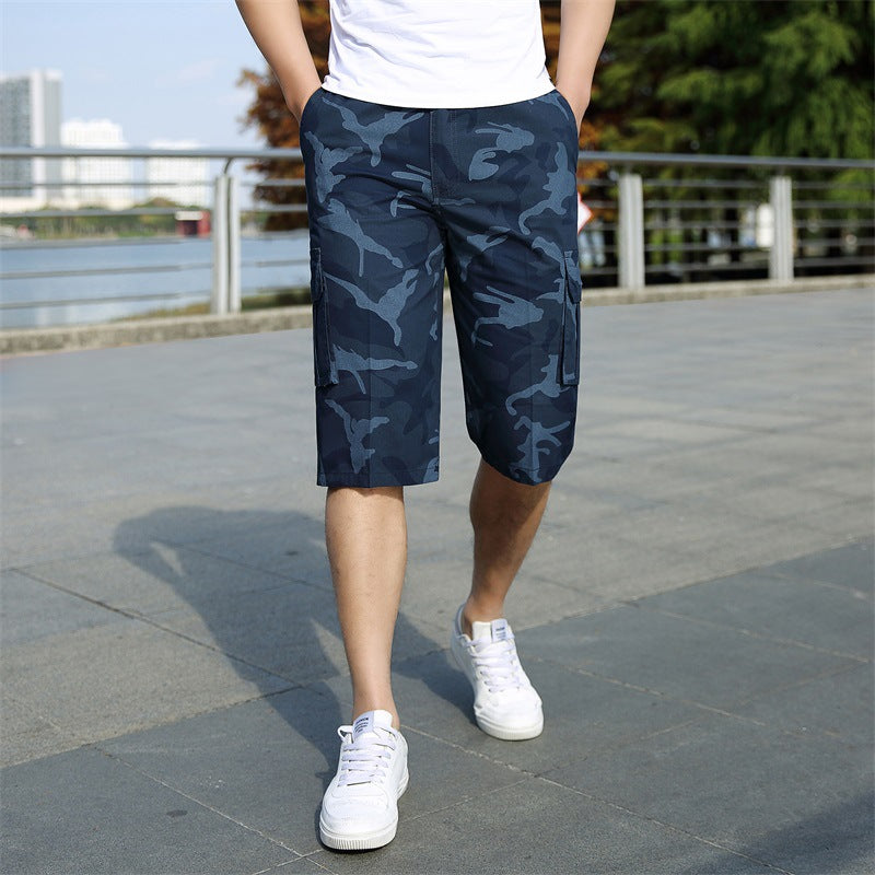 Camo Cargo Sports Shorts