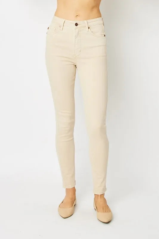 Judy Blue High Waist Capri Jeans Wide Leg Women Spring 2026